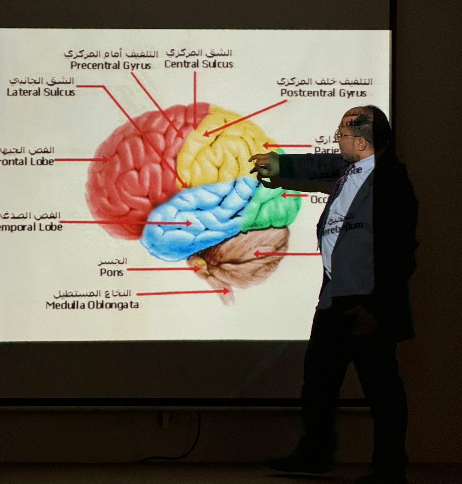 ​أقام قسم التمريض بالكلية الجامعية بأملج بالتعاون مع مركز شعاع الأمل للرعاية النهارية بأملج ندوة توعوية بعنوان "الشلل الدماغي أسبابه،مسبباته،أعراضه،وطرق العلاج" تخللها محاضرة علميه قدمها الدكتور محمد الحسينات رئيس القسم بالكلية حضر الندوة عددا من أعضاء هيئة التدريس والموظفين والطلاب وعددا من منسوبي مركز شعاع الأمل للرعاية النهارية واختتمت الندوة بالرد على أسئلة الحضور ونالت على استحسانهم.​